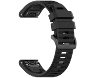FIXED Silicone Strap do Garmin Fenix QuickFit black (26mm) FIXSST-QF26MM-BK - 1128317 - zdjęcie 3